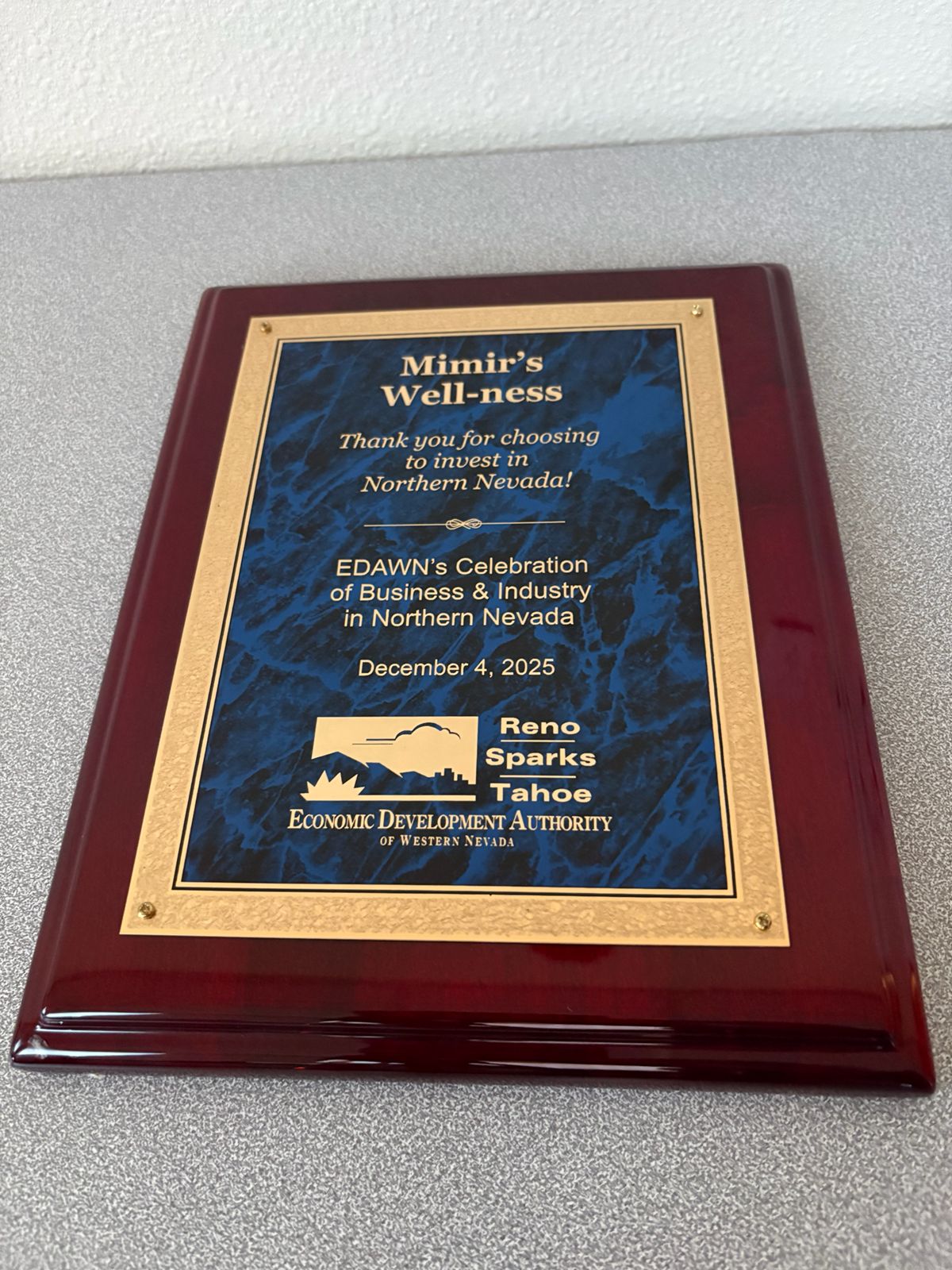 Mimir's Well-ness Recognized by the State of Nevada
